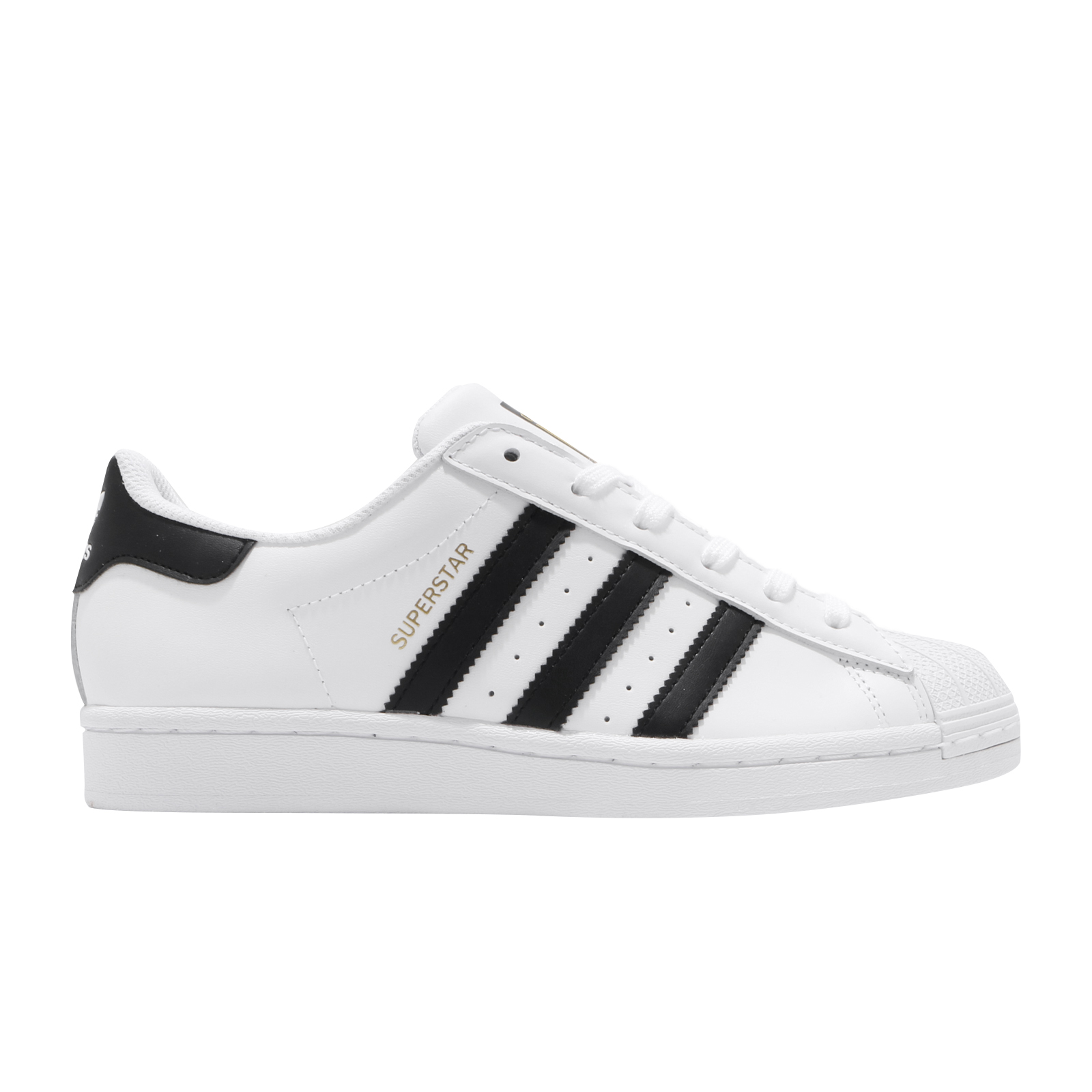 博客來-adidas 休閒鞋Superstar 復古男女鞋EG4958 28cm WHITE/BLACK