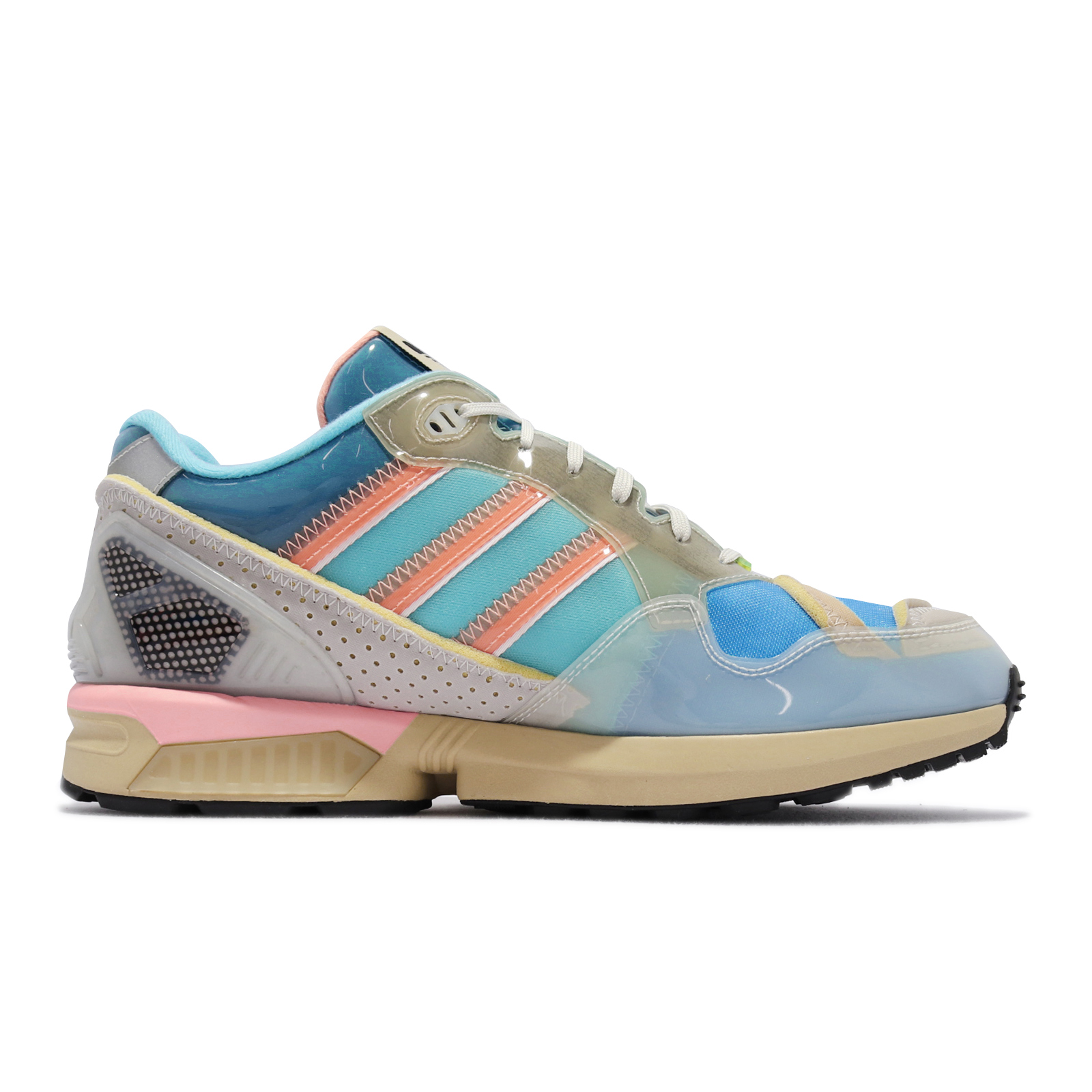 博客來-adidas 休閒鞋XZ 0006 Inside Out 男鞋愛迪達經典款舒適避震球鞋穿搭藍彩GZ2709 26cm MULTI-COLOR
