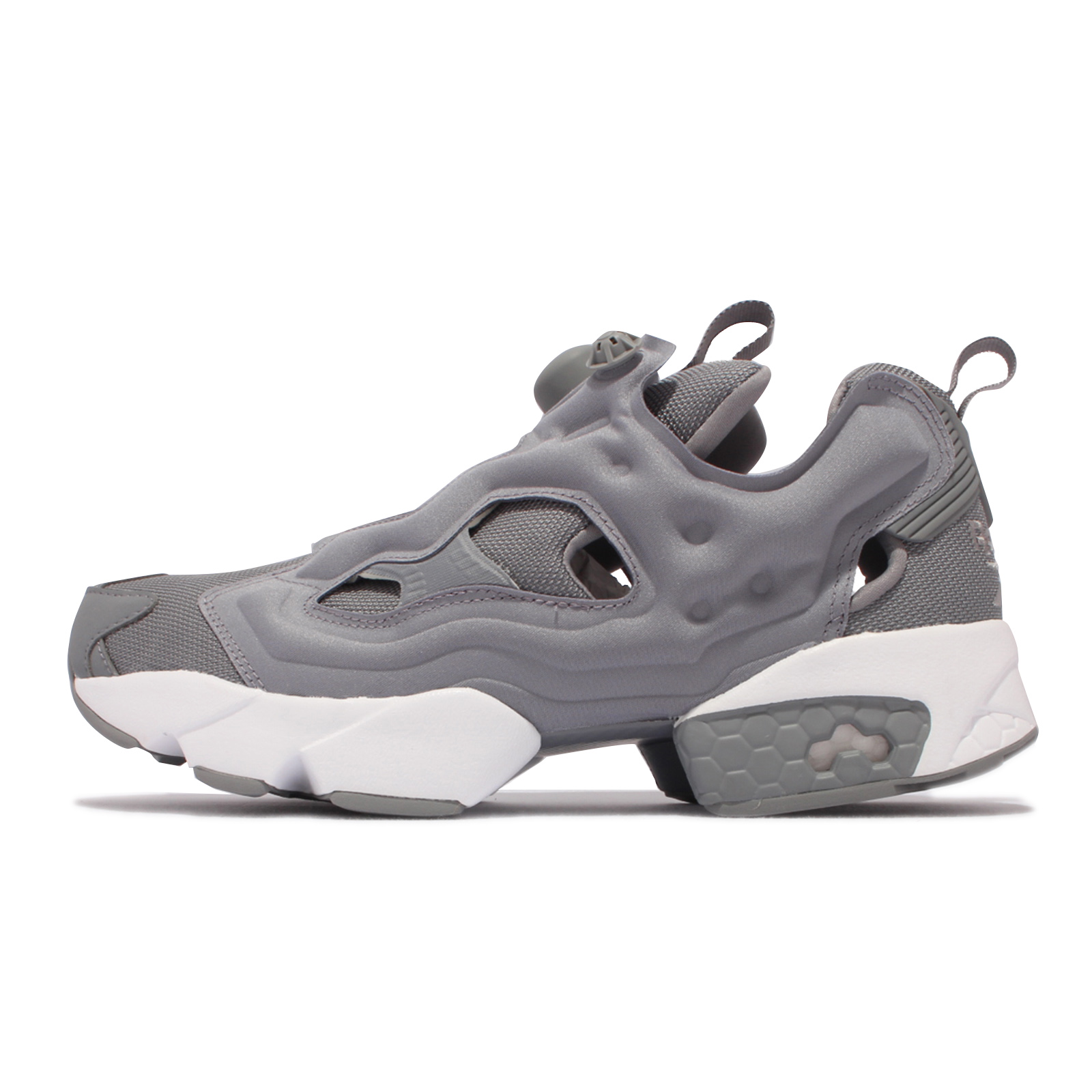 博客來 Reebok 休閒鞋instapump Fury Og 男鞋經典款充氣科技襪套避震穿搭灰白fz4430 28cm Grey White
